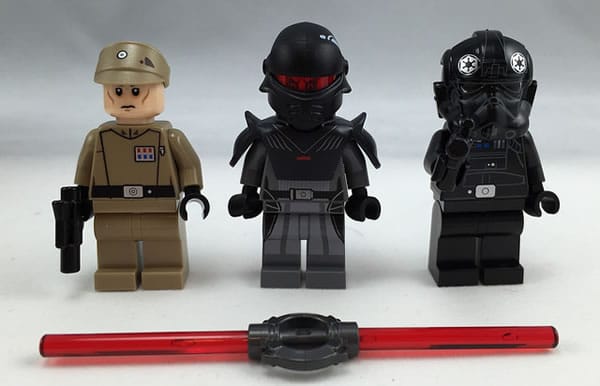 75082 Tie Advanced Prototype The Inquisitor in detail HOTH
